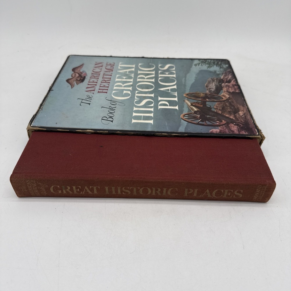 The American Heritage Book Of Great Historic Places With Slip Case 1957